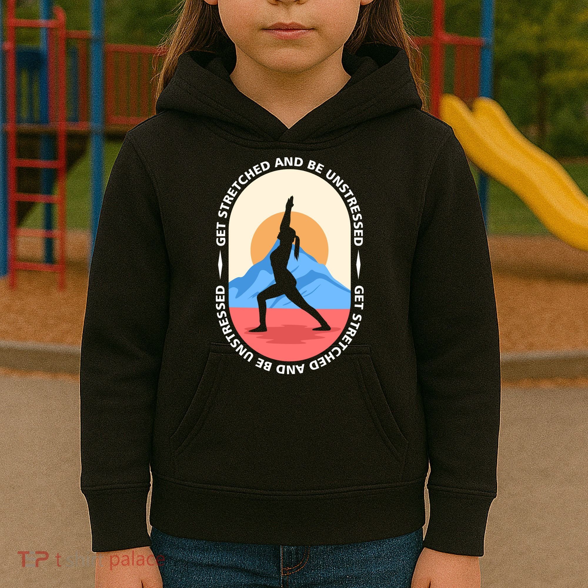 Yoga Get Stretched Kids Hoodie