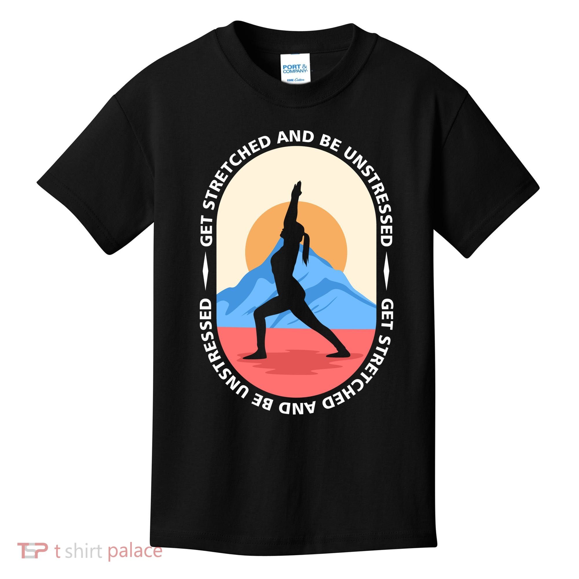 Yoga Get Stretched Kids T-Shirt