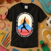 Yoga Get Stretched Kids T-Shirt thumb 3