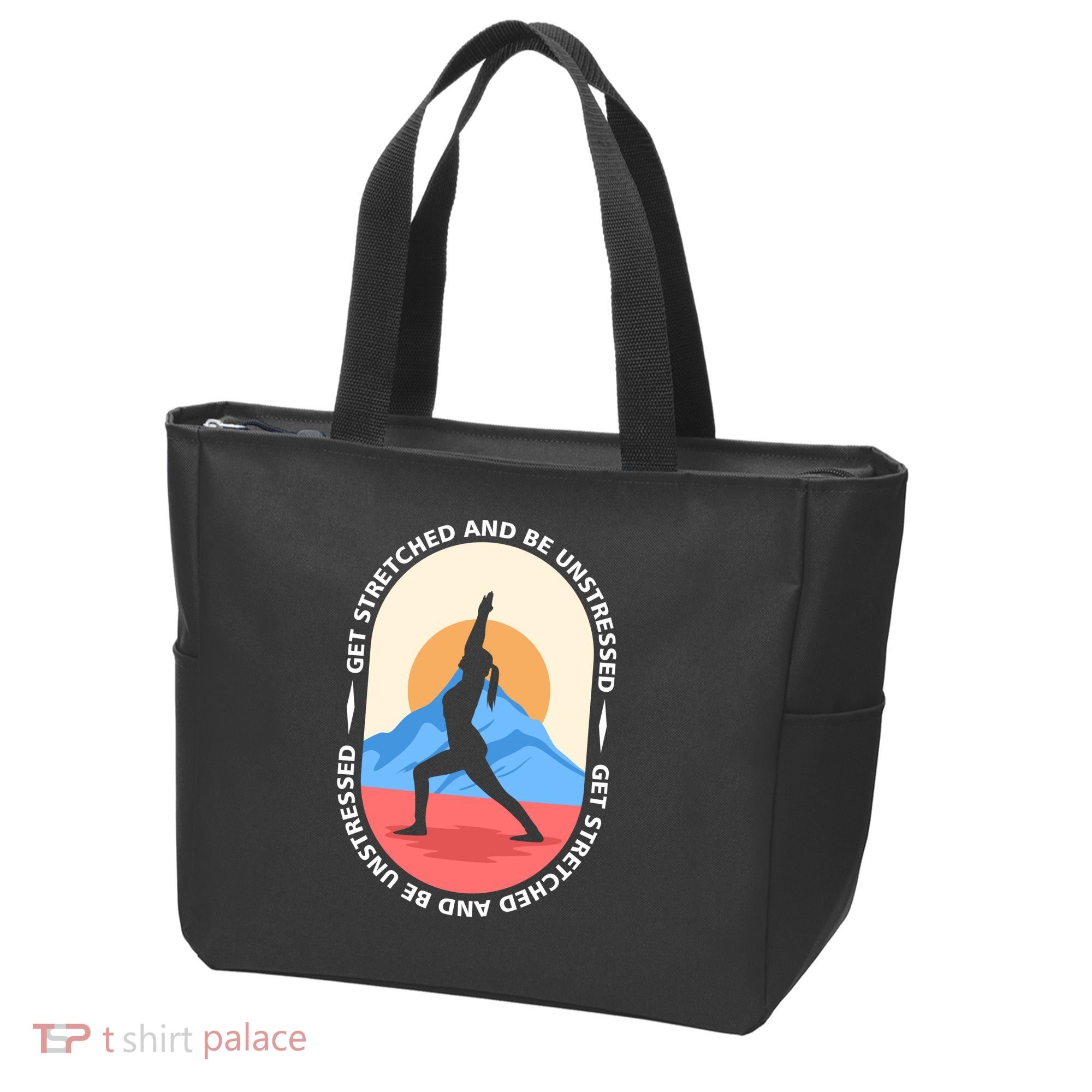 Yoga Get Stretched Tote Bag