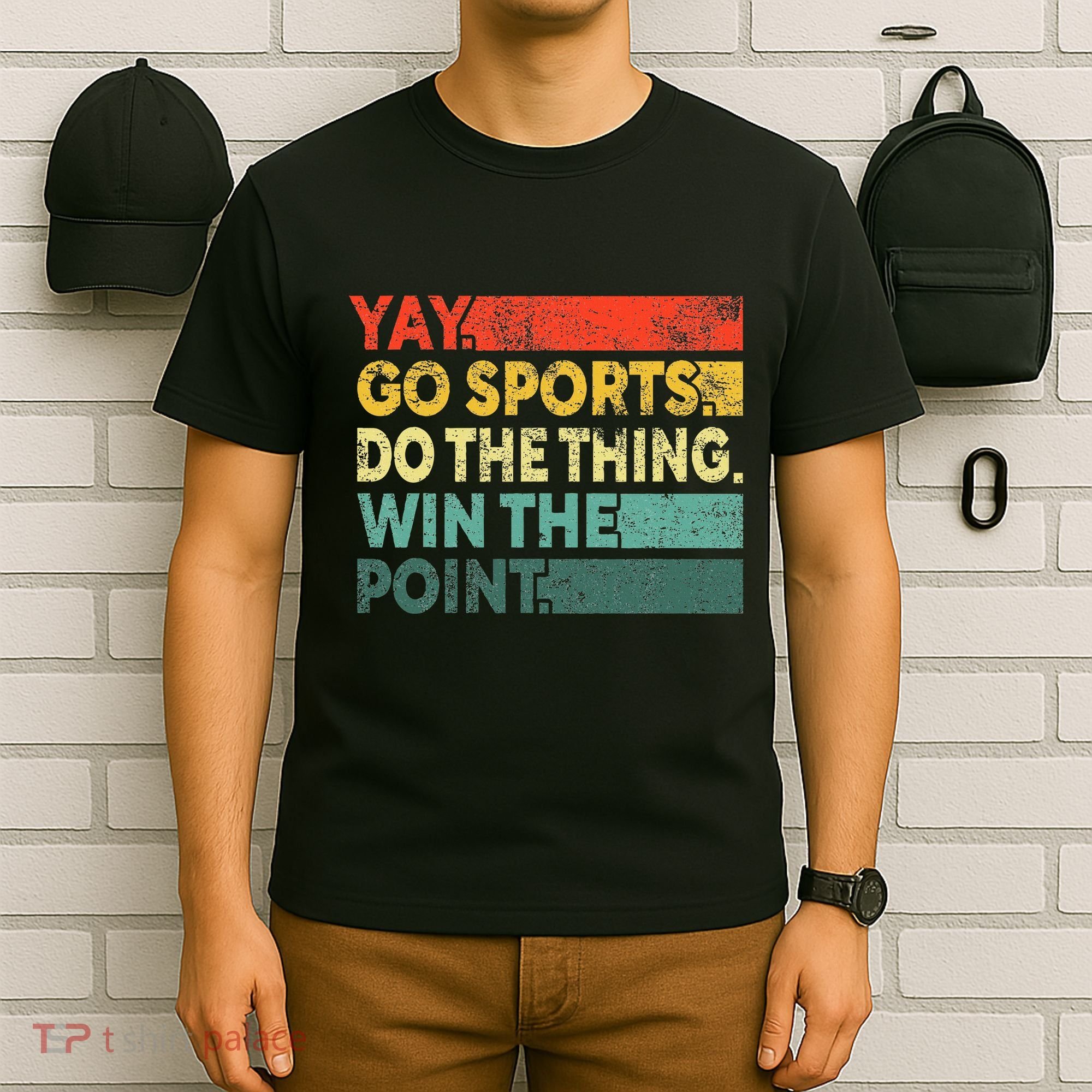 Yay Go Sports! Funny Sport Fan Women T-Shirt