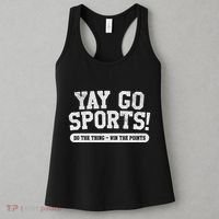 Yay Go Sports! Funny Sports Women's Tank Top thumb 3