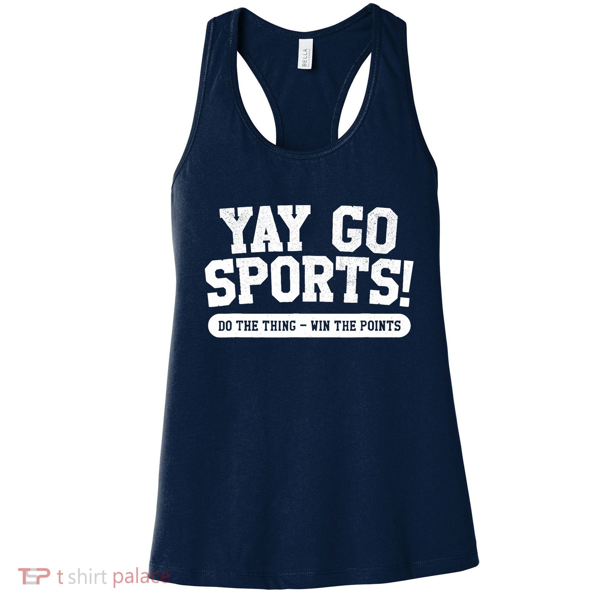 Yay Go Sports! Funny Sports Women's Tank Top