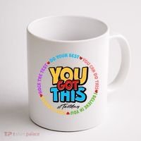 You Got This #Test Day Coffee Mug thumb 1