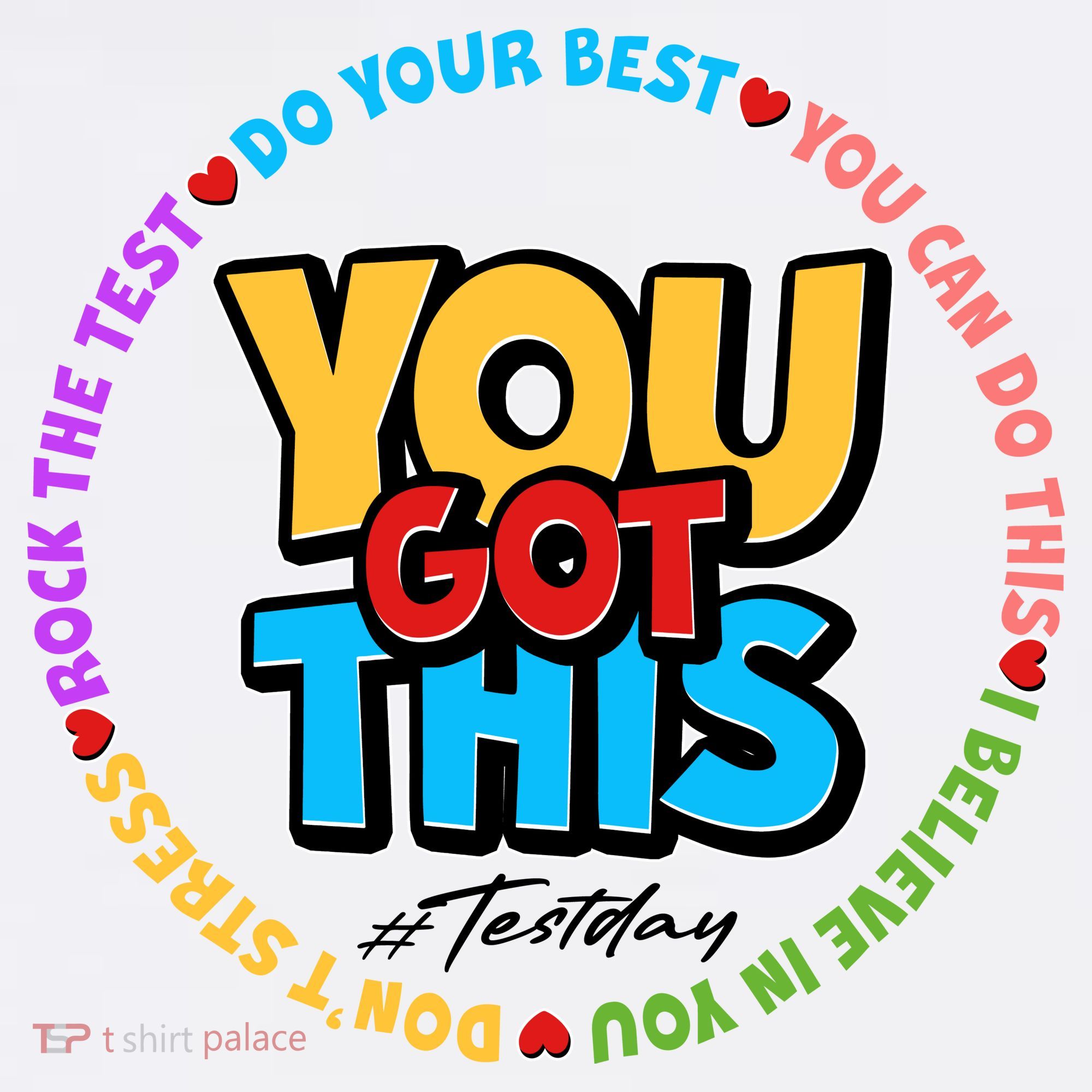 You Got This #Test Day Beanie
