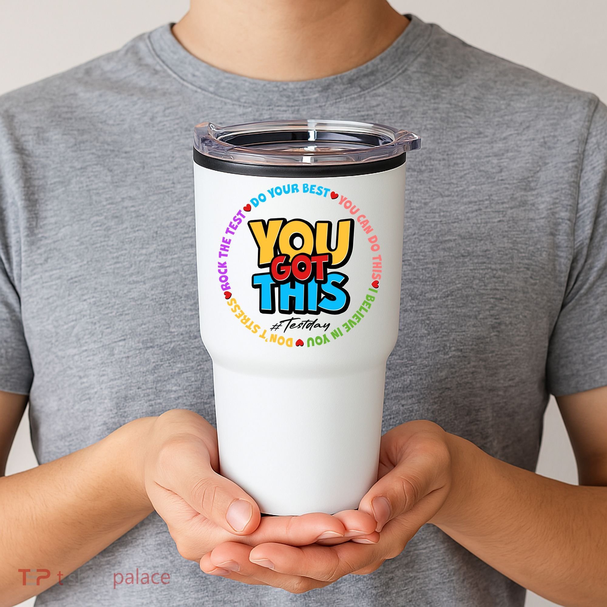 You Got This #Test Day Tumbler