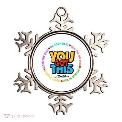 You Got This #Test Day Ornament