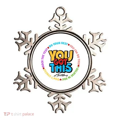 You Got This #Test Day Ornament
