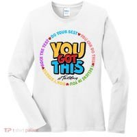 You Got This #Test Day Women's Long Sleeve Shirt thumb 0