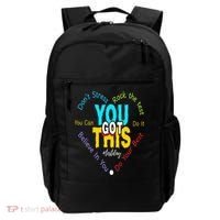 You Got This DonT Stress Rock The Test Test Day Teacher Backpack thumb 0