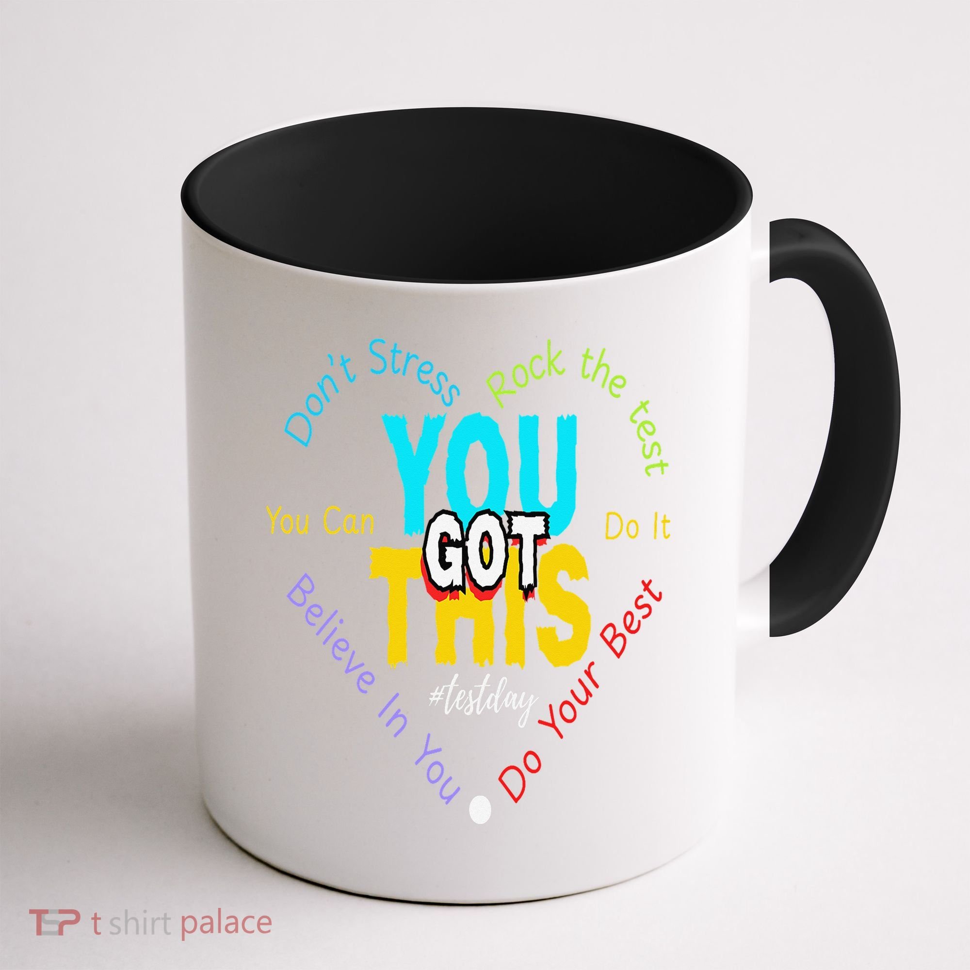 You Got This DonT Stress Rock The Test Test Day Teacher Coffee Mug