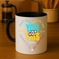 You Got This DonT Stress Rock The Test Test Day Teacher Coffee Mug thumb 4