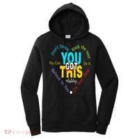 You Got This DonT Stress Rock The Test Test Day Teacher Women's Hoodie thumb 0