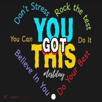 You Got This DonT Stress Rock The Test Test Day Teacher Women's Hoodie thumb 2