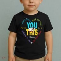 You Got This DonT Stress Rock The Test Test Day Teacher Toddler T-Shirt thumb 2