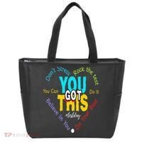 You Got This DonT Stress Rock The Test Test Day Teacher Tote Bag thumb 0