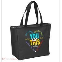 You Got This DonT Stress Rock The Test Test Day Teacher Tote Bag thumb 2