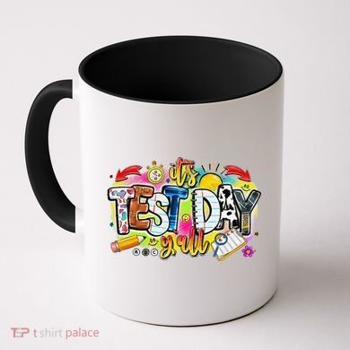 You Got This Test Motivational Testing Day Colorful School Coffee Mug