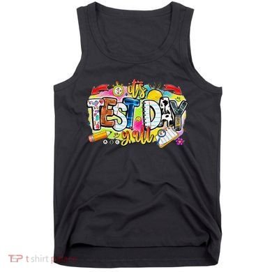 You Got This Test Motivational Testing Day Colorful School Tank Top