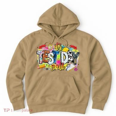 You Got This Test Motivational Testing Day Colorful School Hoodie