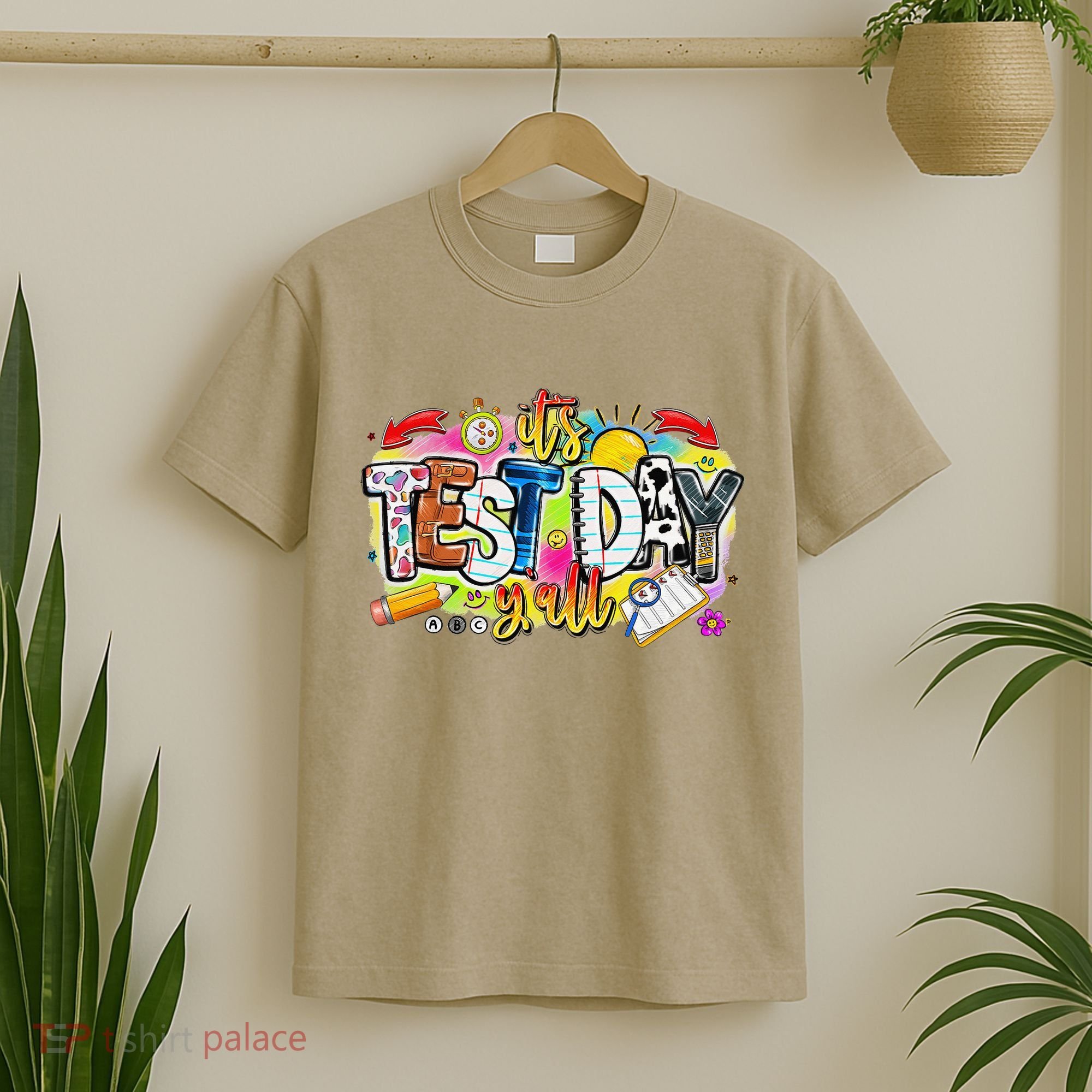 You Got This Test Motivational Testing Day Colorful School T-Shirt