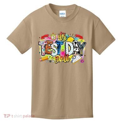 You Got This Test Motivational Testing Day Colorful School Kids T-Shirt