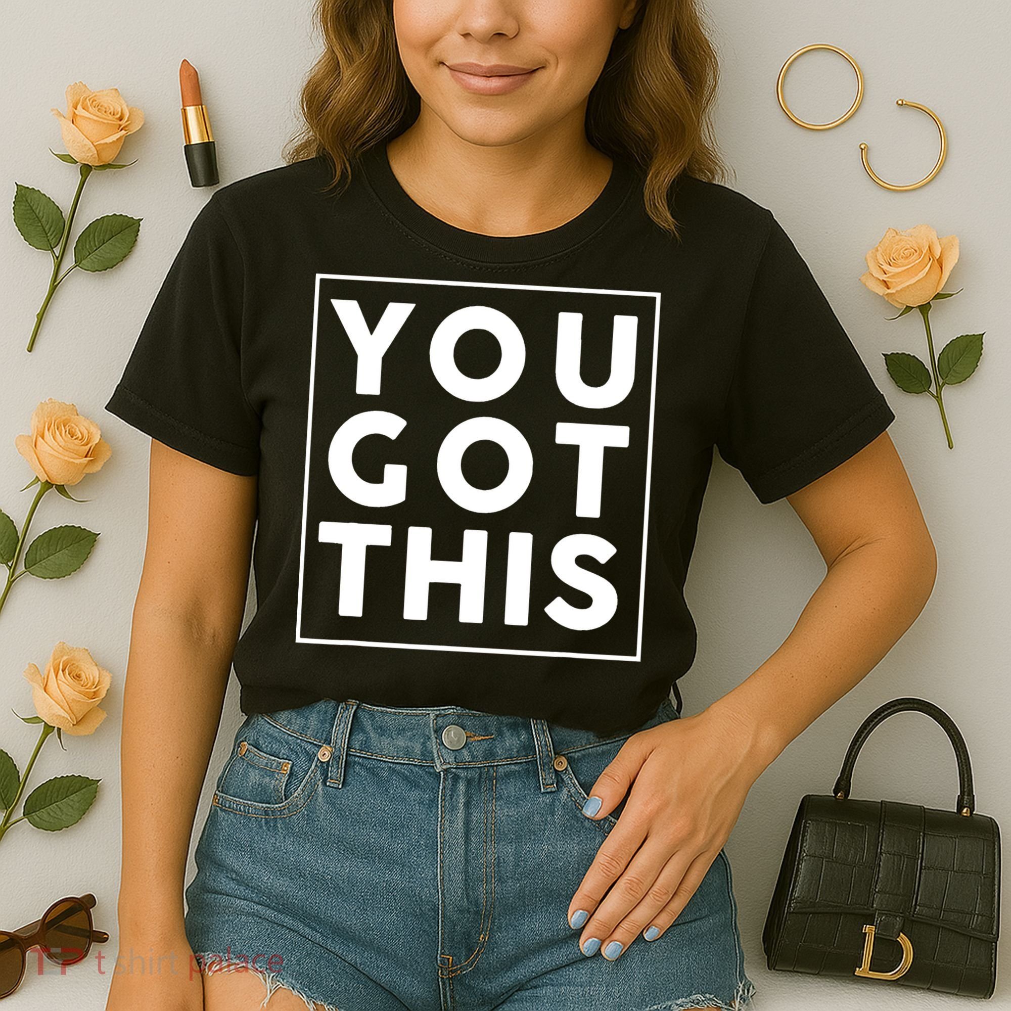 You Got This Motivational Comfort Colors Boxy T-Shirt