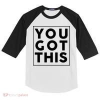 You Got This Motivational Kids Colorblock Raglan Jersey thumb 0