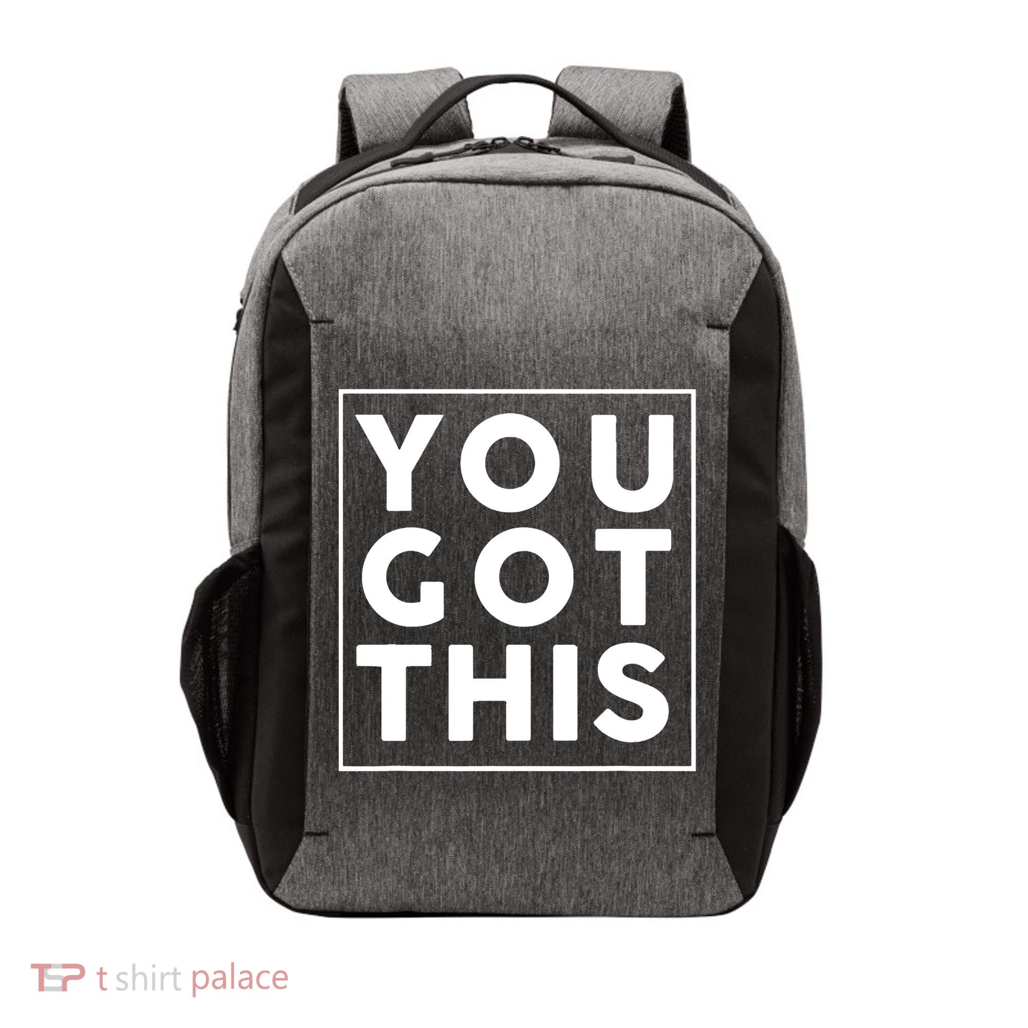 You Got This Motivational Vector Backpack