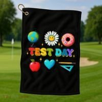 You Got This I Believe In You Motivational Testing Day Golf Towel thumb 1
