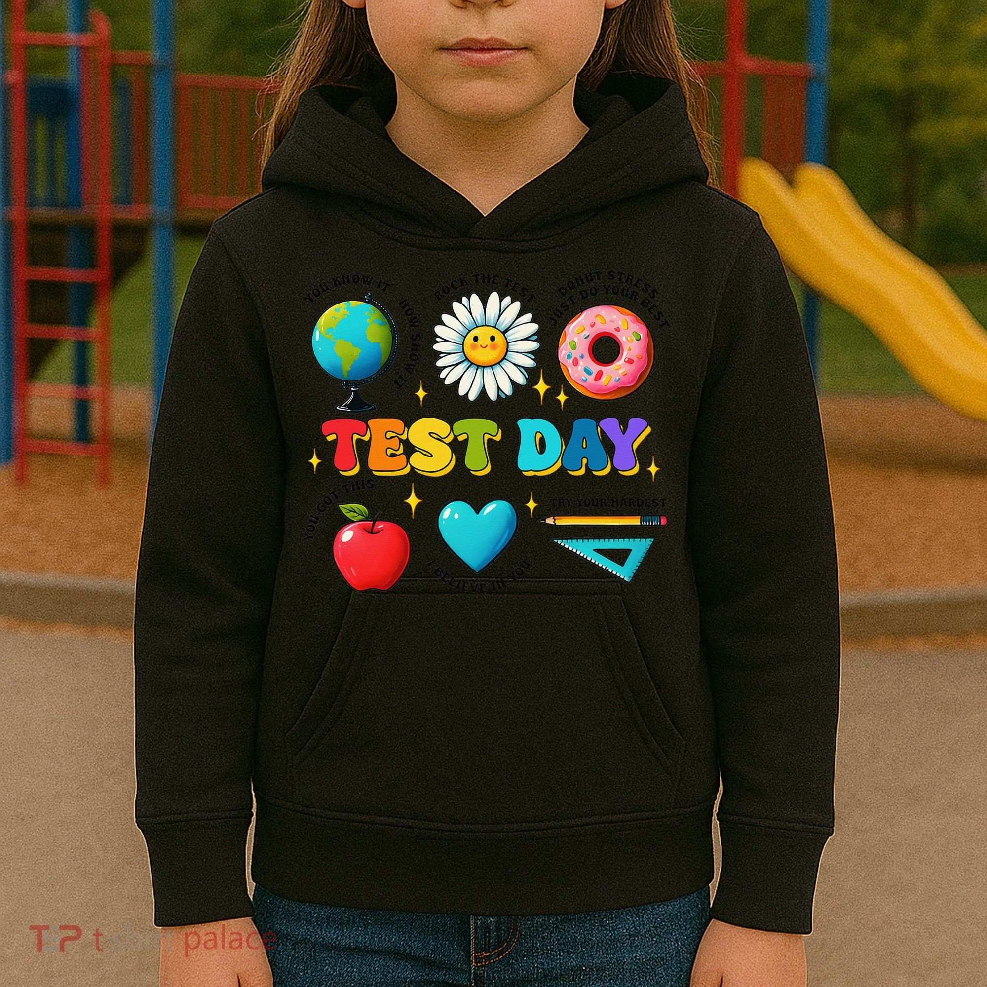 You Got This I Believe In You Motivational Testing Day Kids Hoodie