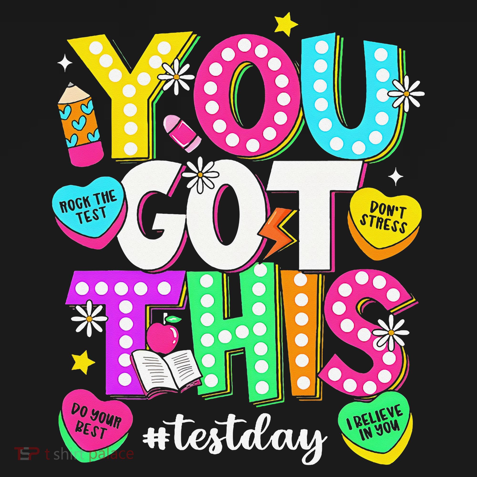 You Got This Test Day Motivational Testing Day Teacher Women's Hoodie