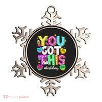 You Got This Test Day Motivational Testing Day Teacher Ornament thumb 0