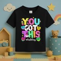You Got This Test Day Motivational Testing Day Teacher Toddler T-Shirt thumb 3