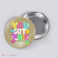 You Got This Test Day Motivational Testing Day Teacher Button thumb 0