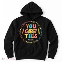 You Got This Don't Stress Rock The Test Day Teacher Hoodie thumb 0