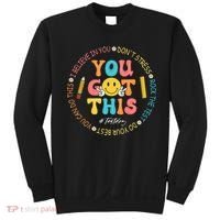 You Got This Don't Stress Rock The Test Day Teacher Sweatshirt thumb 0