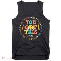 You Got This Don't Stress Rock The Test Day Teacher Tank Top thumb 0