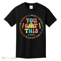You Got This Don't Stress Rock The Test Day Teacher Kids T-Shirt thumb 0