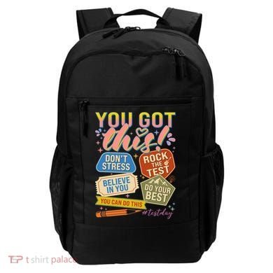 You Got This #Testday State Testing Backpack