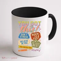 You Got This #Testday State Testing Coffee Mug thumb 1