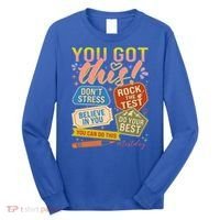 You Got This #Testday State Testing Long Sleeve Shirt thumb 0
