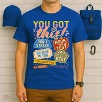 You Got This #Testday State Testing T-Shirt thumb 6
