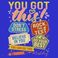 You Got This #Testday State Testing Coaster thumb 2