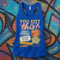 You Got This #Testday State Testing Women's Tank Top thumb 3