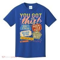 You Got This #Testday State Testing Kids T-Shirt thumb 0