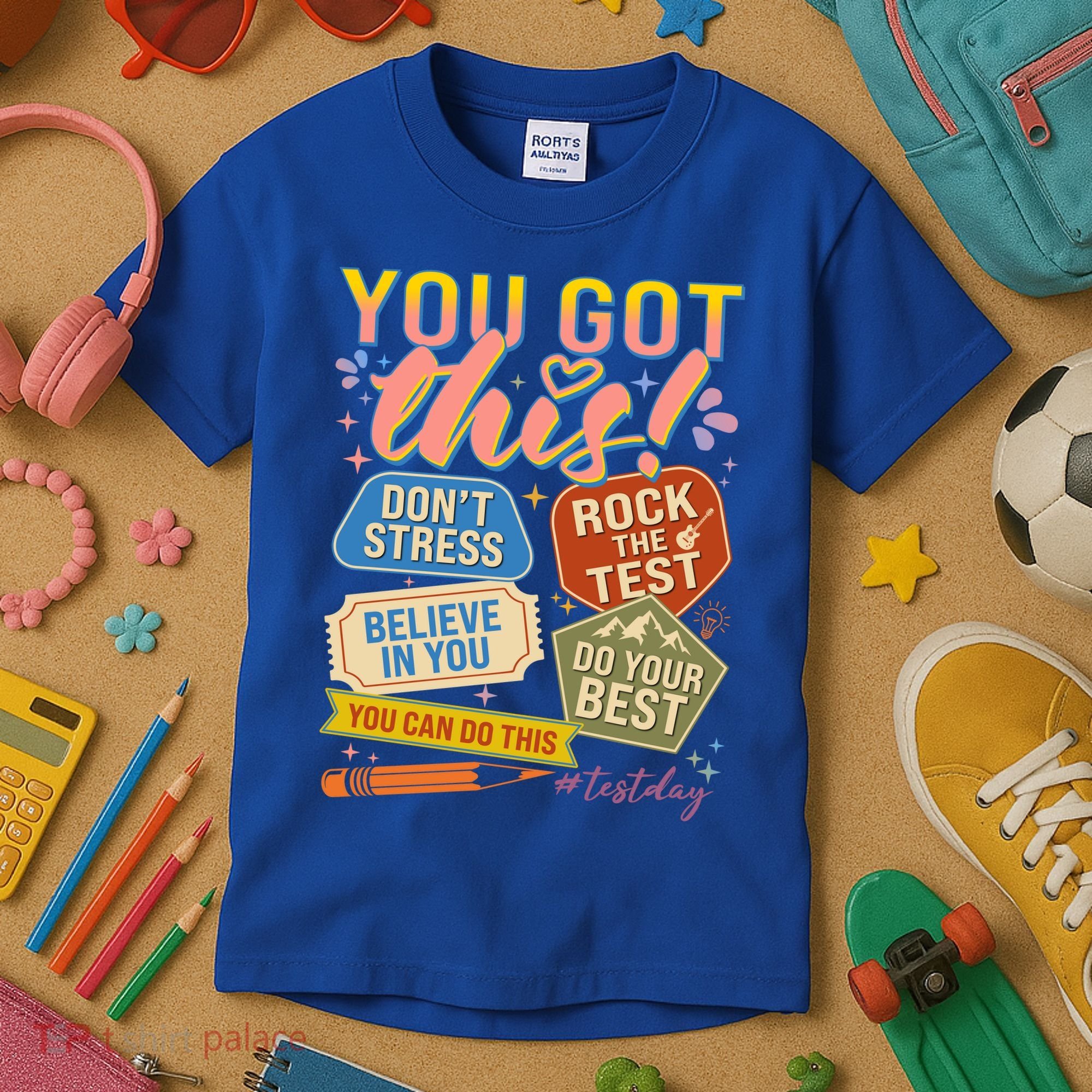 You Got This #Testday State Testing Kids T-Shirt