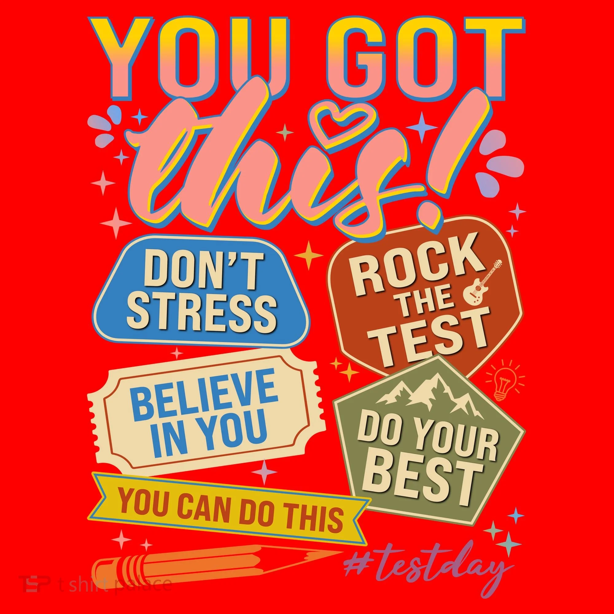 You Got This #Testday State Testing Santa Hat
