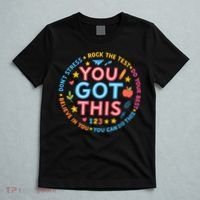You Got This Rock The Test Do Your Best Don't Stress T-Shirt thumb 5