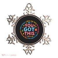 You Got This Rock The Test Do Your Best Don't Stress Ornament thumb 0